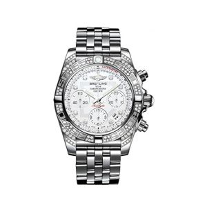 Breitling Chronomat Men's Watch Silver (AB0140AF/A744-378A)