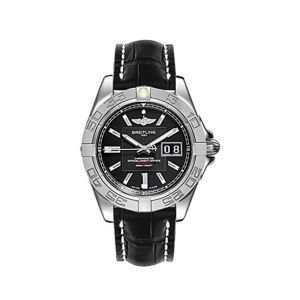 Breitling Galactic Men's Watch Black (A49350L2/BA07-728P)