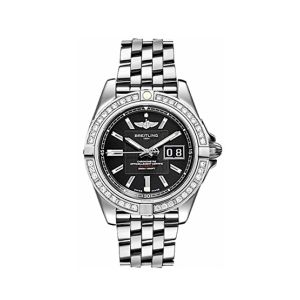 Breitling Galactic Men's Watch Silver (A49350LA/BA07-366A)
