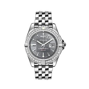 Breitling Galactic Men's Watch Silver (A49350LA/F549-366A)