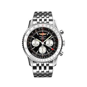 Breitling Navitimer GMT Men's Watch Silver (AB044121/BD24-453A)