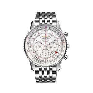 Breitling Navitimer GMT Men's Watch Silver (AB044121/G783-453A)
