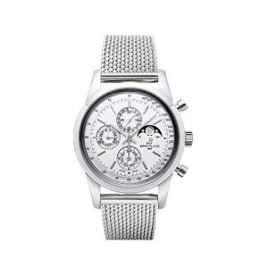 Breitling Transocean Chronograph 1461 Men's Watch Silver (A1931012/G750-154A)