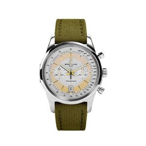 Breitling Transocean Chronograph Edition Men's Watch Green (AB015412/G784-106W)
