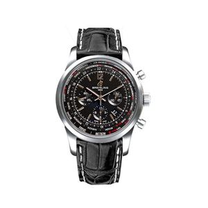 Breitling Transocean Chronograph Unitime Men's Watch Black (AB0510U6-BC26-760P)