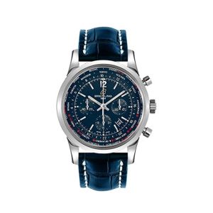Breitling Transocean Chronograph Unitime Men's Watch Blue (AB0510U9-C879-746P)
