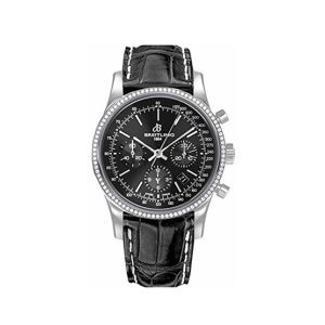 Breitling Transocean Men's Watch Black (AB015253/BA99-743P)