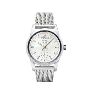 Breitling Transocean Men's Watch Silver (A1631012/A765-171A)