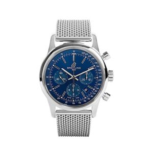 Breitling Transocean Men's Watch Silver (AB015112/C860-154A)