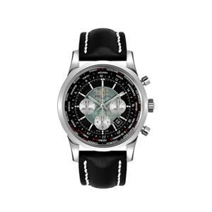 Breitling Transocean Unitime Men's Watch Black (AB0510U4/BB62-441X)