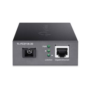 TP-Link Gigabit WDM Media Converter Black (TL-FC311A-20)