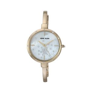 Anne Klein Swarovski Crystal Watch For Women Gold (AK/3274GBST)