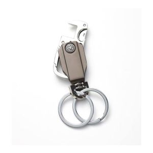G-Mart Double Ring Lock Metal Key Chain