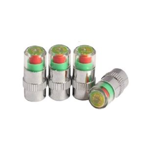 G-Mart Air Alert Warning Tire Caps Pack Of 4