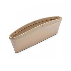 G-Mart PU Leather Car Seat Gap Storage Organizer - Beige