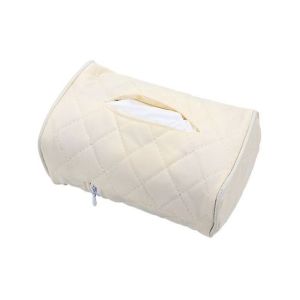 G-Mart PU Leather Hanging Tissue Paper Box Beige