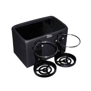 G-Mart Multifunctional Car Armrest Storage Box - Black