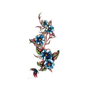 G-Mart Beautiful  Flower Temporary Tattoo Sticker
