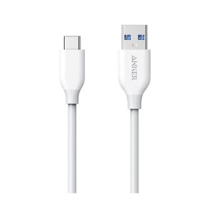 Anker PowerLine USB-C To USB 3.0 Cable 3ft White (A8163H21)