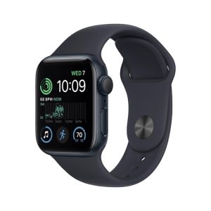 Apple Watch SE 2nd Gen 40MM Midnight Aluminium Case with Midnight Sport Band - GPS