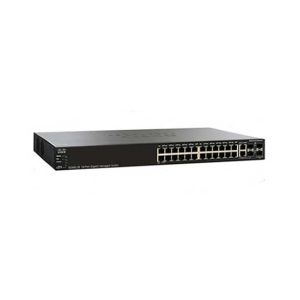 Cisco 28-Port Gigabit Managed Network Switch (SG350-28MP)
