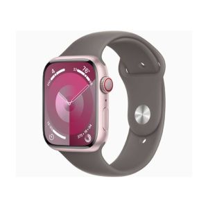 Apple Watch Series 9 Pink Aluminum Case With Sport Band-GPS-41 mm-Clay