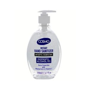 Cosmo Instant Hand Sanitizer 500ml (70% Alcohol ISO Certified)