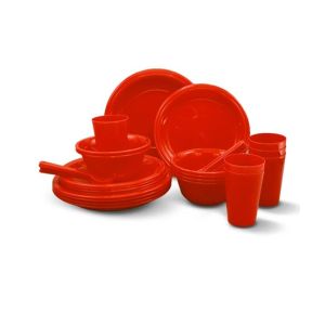 Appolio Saga Picnic Dinner Set-Red