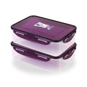 Appollo Cafee Food Keeper Medium (Pack Of 2)-Purple