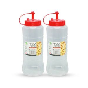 Appollo Mayo Squeeze Bottle Medium (Pack Of 2)-Red