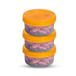 Appollo Smart Mini Jar Small (Pack Of 3)-Orange