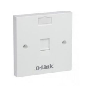 D-Link Face Plate Single Keystone Jack (NFP0WHL11)