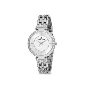 Daniel Klein Analog Watch For Women Silver (DK12067-1)