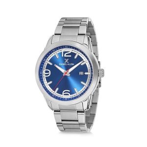 Daniel Klein Stainless Steel Men's Watch Silver (DK12141-4)