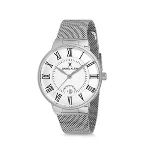 Daniel Klein Stainless Steel Watch For Men Silver (DK12112-2)