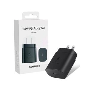 Samsung 25W 2 Pin Adapter Black