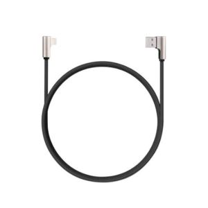 Aukey 90° Nylon Braided USB-A to Lightning Cable (CB-BAL6)
