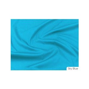 Zarar Standard Wash n Wear Unstitched Suit For Men - Sky Blue
