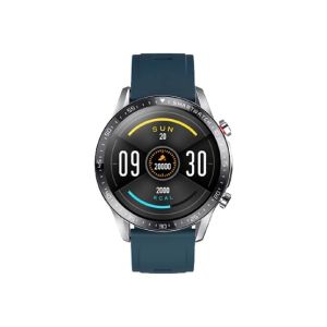 Yolo Fortuner Smart Watch Silver with Moss Blue