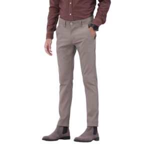 Fashion Trendz FT Cotton Chinos Pant-Light Grey-34