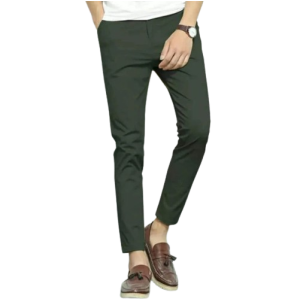 Fashion Trendz FT Cotton Chinos Pant-Olive Green-40