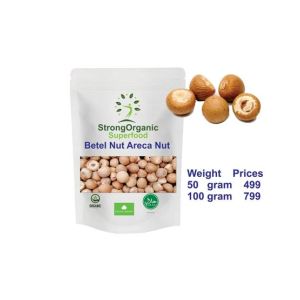 Strong Organic Superfood Betel Nut Areca Nut - 50gm