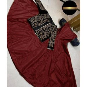 Pista Collection 2PCs Sequence Embroidered Koti With Kalli