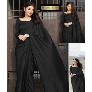 Pista Collection Imported Silk Saree Stuff