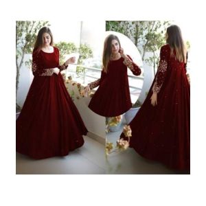 Pista Collection 3pcs Heavy Embroidered Maxi Trouser