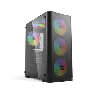 EASE EC144B Tempered Glass ATX Gaming Case