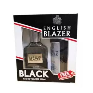 English Blazer Black Gift Set Eau De Toilette For Men