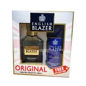 English Blazer Original Gift Set Eau De Toilette For Men