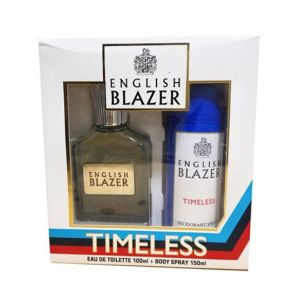 English Blazer Timeless Gift Set Eau De Toilette For Men