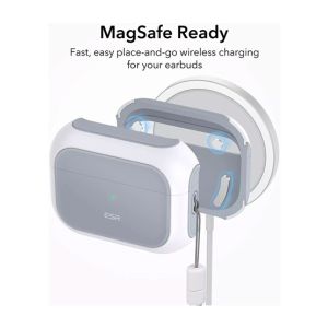 ESR Orbit Hybrid Case For AirPods Pro 2022 White (AMT-9799)